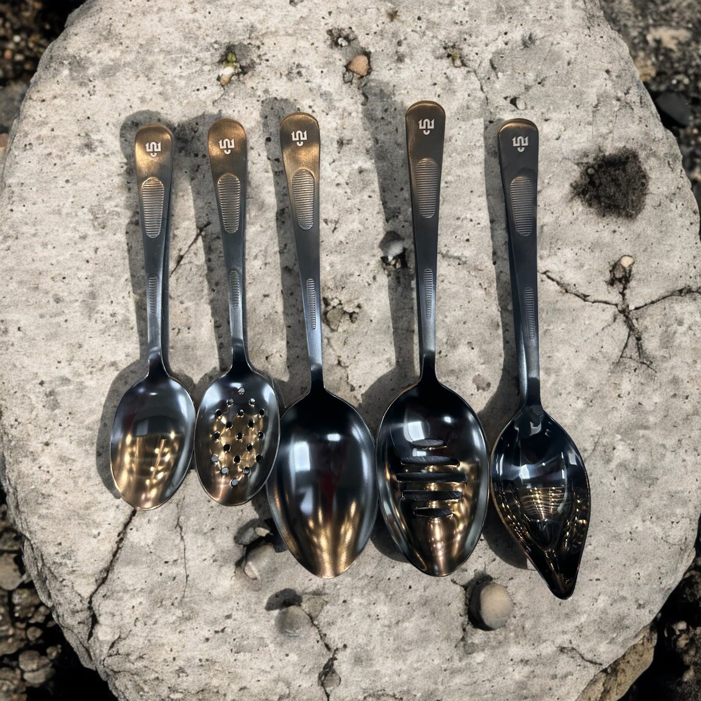 Plating Spoon Set of 5